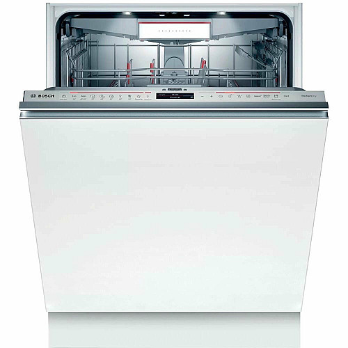 Посудомоечная машина Bosch встроенная, 14компл., A+++, 60см, дисплей, 3й корзина, Zeolith, белый