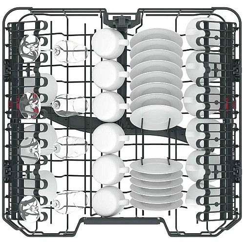 Посудомоечная машина Whirlpool встроенная, 14компл., A+++, 60см, дисплей, инвертор, 3й корзина, белая