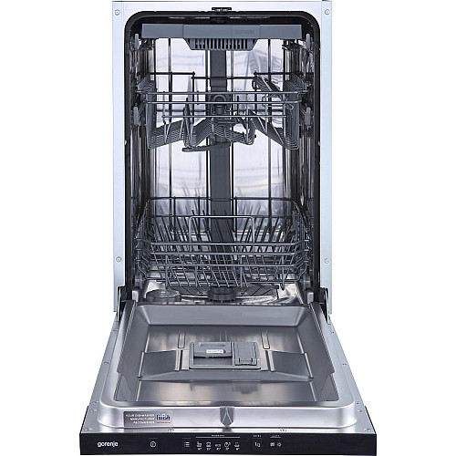 Посудомоечная машина Gorenje встраиваемая, 11компл., A++, 45см, 3й корзина, белая