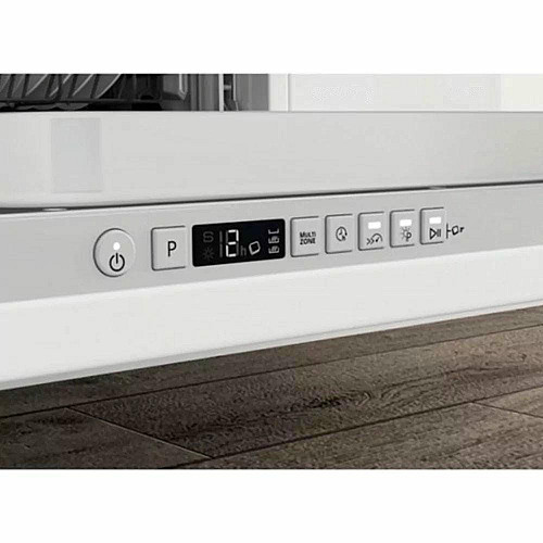 Посудомоечная машина Whirlpool встроенная, 14компл., A+++, 60см, дисплей, инвертор, 3й корзина, белая