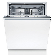 Посудомийна машина Bosch вбудована, 14компл., D, 60см, дисплей, 3й кошик, білий