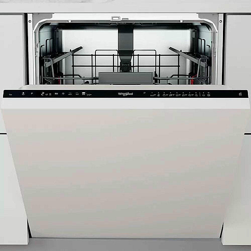 Посудомоечная машина Whirlpool встроенная, 14компл., A+++, 60см, дисплей, инвертор, белый