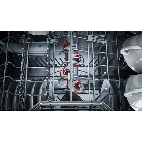 Посудомийна машина Bosch вбудована, 13компл., A+++, 60см, дисплей, 3й кошик, білий