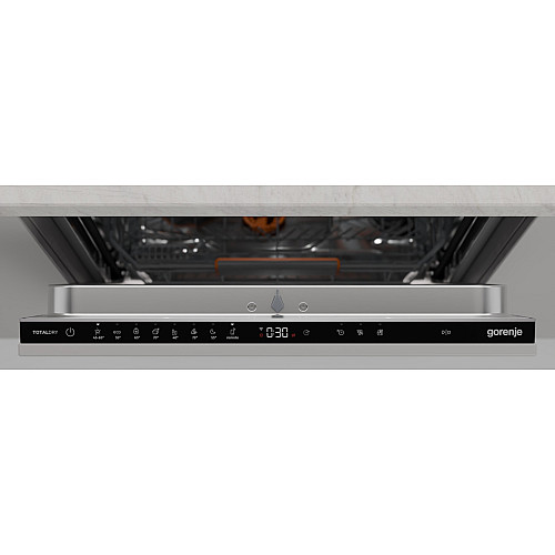 Посудомийна машина Gorenje вбудовувана, 16компл., A+++, 60см, інвертор,Wi-Fi, сенсорн.упр, 3и кошики, білий
