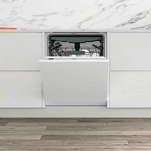 Посудомоечная машина Whirlpool встроенная, 14компл., A+++, 60см, дисплей, 3й корзина, белая