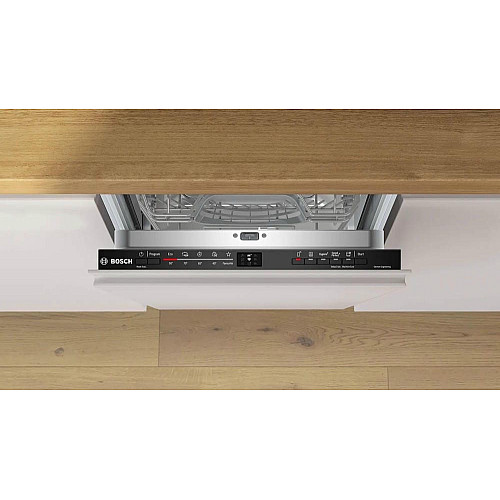 Посудомоечная машина Bosch встроенная, 10компл., A++, 45см, дисплей, 3й корзина, белая