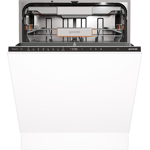 Посудомийна машина Gorenje вбудовувана, 16компл., A+++, 60см, інвертор,Wi-Fi, AquaStop, сенсорн.упр, 3и кошики, білий