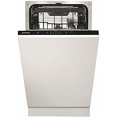 Посудомийна машина Gorenje вбудовувана, 11компл., A++, 45см, 3й кошик, білий
