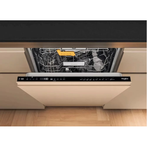 Посудомийна машина Whirlpool вбудована, 14компл., C, 60см, дисплей, 3й кошик, білий
