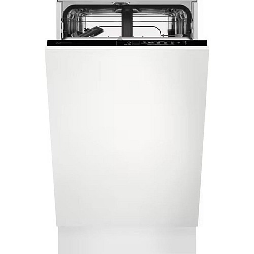 Посудомоечная машина Electrolux встроенная, 9компл., F, 45см, инвертор, черный