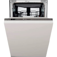 Посудомийна машина Whirlpool вбудована, 10компл., A+++, 45см, дисплей, інвертор, 3й кошик, білий