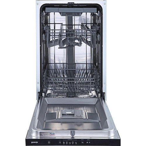 Посудомоечная машина Gorenje встраиваемая, 11компл., A++, 45см, AquaStop, 3й корзина, белая