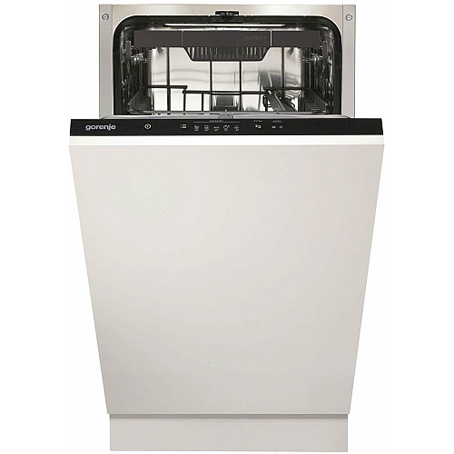 Посудомоечная машина Gorenje встраиваемая, 11компл., A++, 45см, 3й корзина, белая