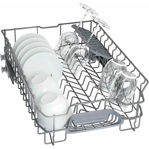 Посудомоечная машина Bosch встроенная, 10компл., A++, 45см, дисплей, 3й корзина, белая