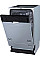 Посудомоечная машина Gorenje встраиваемая, 11компл., A++, 45см, AquaStop, 3й корзина, белая