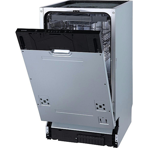 Посудомоечная машина Gorenje встраиваемая, 11компл., A++, 45см, AquaStop, 3й корзина, белая