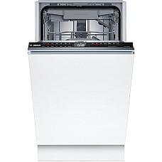 Посудомийна машина Bosch вбудована, 10компл., A++, 45см, дисплей, 3й кошик, білий
