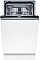 Посудомийна машина Bosch вбудована, 10компл., A++, 45см, дисплей, 3й кошик, білий