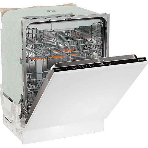 Посудомоечная машина Gorenje встраиваемая, 16компл., A+++, 60см, AquaStop, автоматическое открывание, сенсорн.упр, 3и корзины, белый