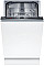Посудомийна машина Bosch вбудована,  9 компл., F, 45см, білий