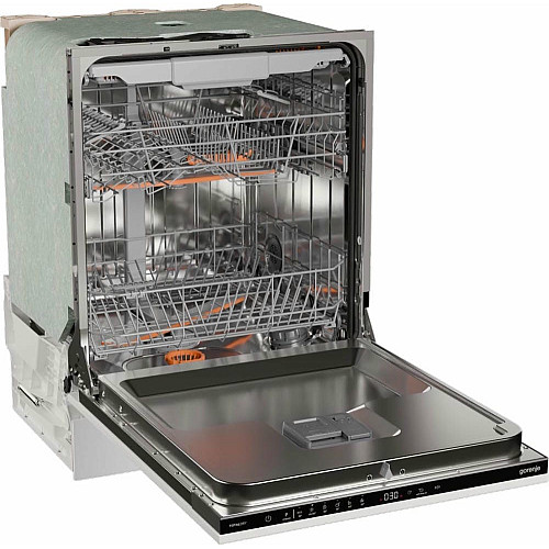 Посудомоечная машина Gorenje встраиваемая, 16компл., A+++, 60см, AquaStop, автоматическое открывание, сенсорн.упр, 3и корзины, белый