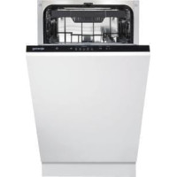 Посудомийна машина Gorenje вбудовувана, 11компл., A++, 45см, AquaStop, 3й кошик, білий