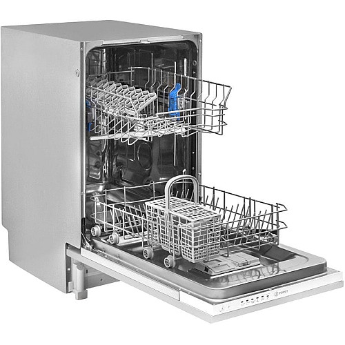 Посудомийна машина Indesit вбудована, 10компл., A+, 45см, білий