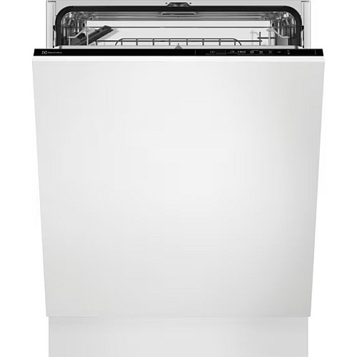 Посудомийна машина Electrolux вбудована, 13компл., E, 60см, інвертор, чорний
