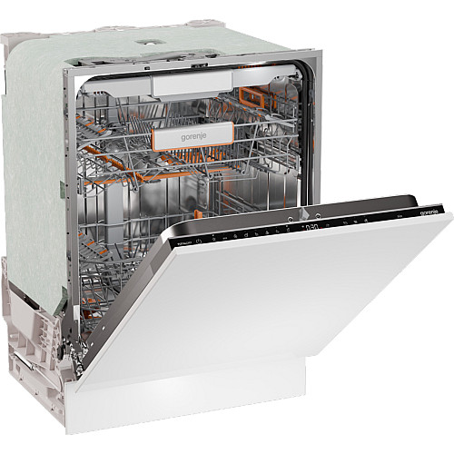Посудомийна машина Gorenje вбудовувана, 16компл., A+++, 60см, інвертор,Wi-Fi, AquaStop, сенсорн.упр, 3и кошики, білий