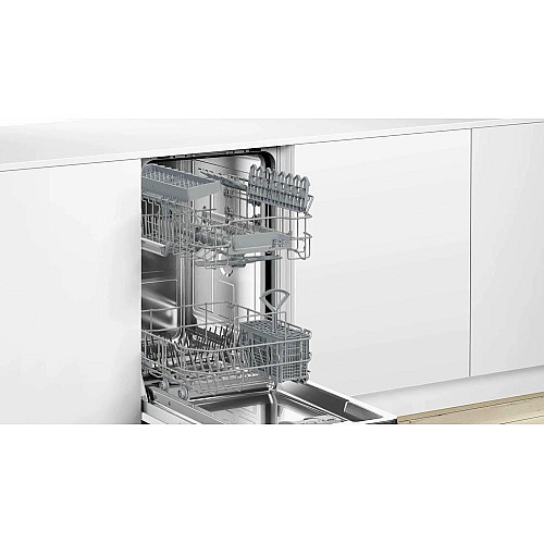 Посудомийна машина Bosch вбудована,  9 компл., F, 45см, білий