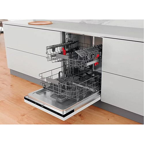 Посудомоечная машина Whirlpool встроенная, 14компл., A+++, 60см, дисплей, инвертор, белый