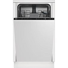 Посудомийна машина Beko вбудована, 10компл., A++, 45см, дисплей, білий