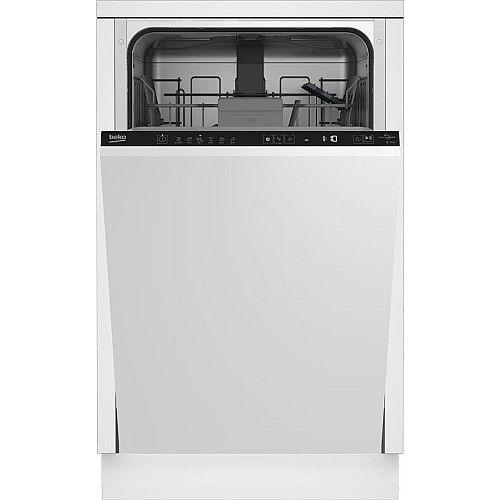Посудомийна машина Beko вбудована, 10компл., A++, 45см, дисплей, білий