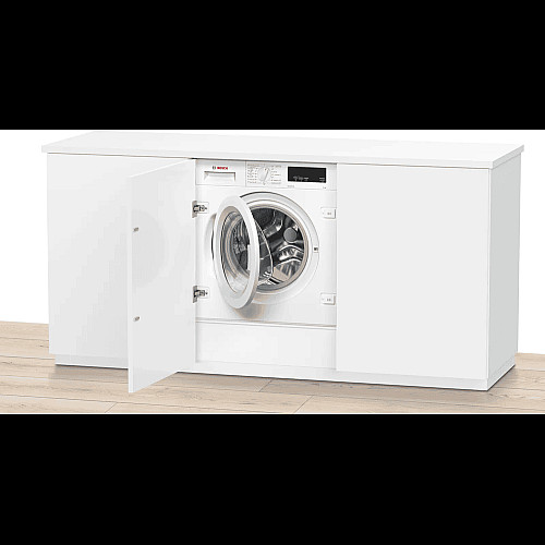Пральна машина Bosch вбудовувана фронтальна, 8кг, 1200, C, 55см, дисплей, білий