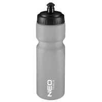 Бутылка для воды Neo Tools для велосипеда, 700мл, длина 23.5см, LDPE, серый