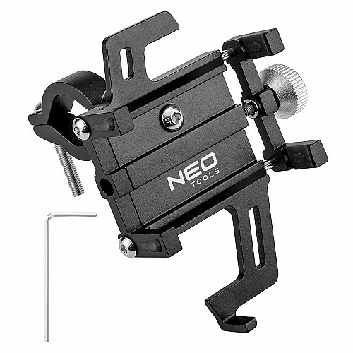 Тримачсмартфона Neo Tools для велосипеда, алюмінієвий, діапазон 5.5-9.5см