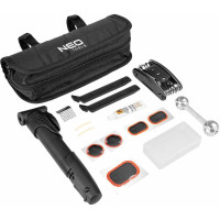 Набір для ремонту велосипеда Neo Tools, сумка з поліестеру 1680D, 23x15x6см 15шт