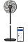 Вентилятор Philips напольный Series 3000, 40см, 48Вт, управление через смартфон, регулировка высоты, черный