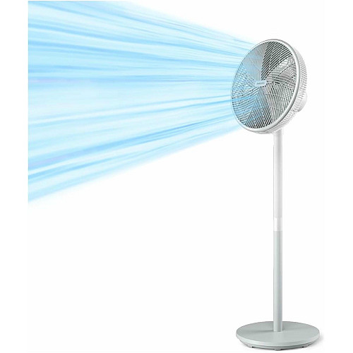 Вентилятор Philips напольный Series 2000, 40см, 48Вт, таймер, поворот 180, белый
