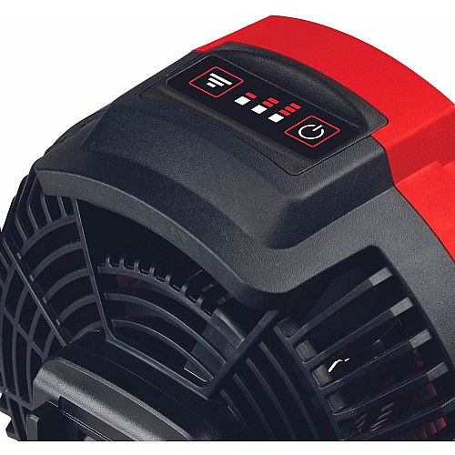 Вентилятор аккумуляторный Einhell GE-CF 18/2200 Li, 18В, PXC 180мм, 1200-2200об/мин, 1.2кг, без АКБ и ЗП
