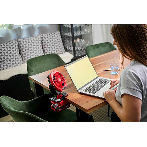 Вентилятор аккумуляторный Einhell GC-CF 18/110 Li - Solo, PXC, 18В D110мм 1500м3/ч 3 режима, 0.48кг без АКБ и ЗП