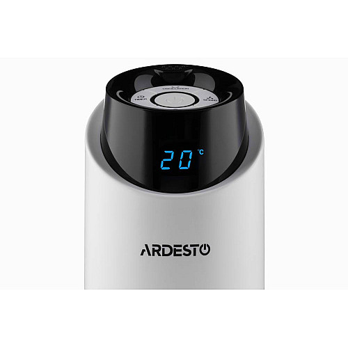 Вентилятор ARDESTO колонный, 90см, 50Вт, пульт ДУ, дисплей, черно-белый.