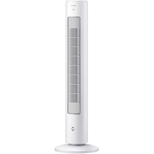 Вентилятор Philips колонний, 110см, 40Вт, пульт ДК, дисплей, білий