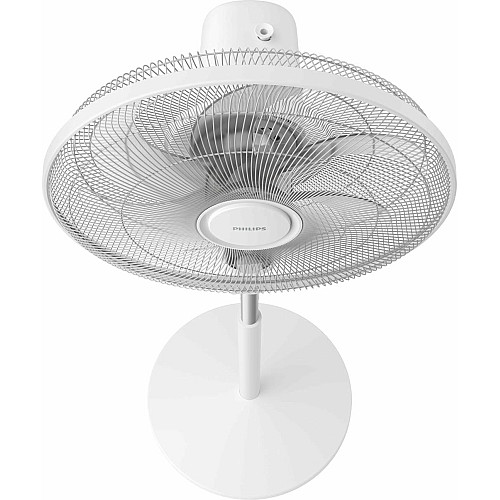 Вентилятор Philips підлоговий Series 1001, 45см, 47Вт, опора кругла, білий