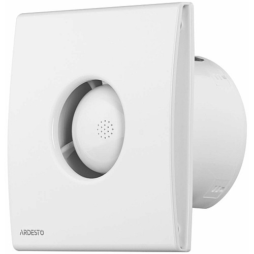 Витяжний вентилятор ARDESTO 15 Вт, 70 м3/г, 2400 об./хв., 30 дБ, білий
