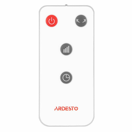Вентилятор ARDESTO FN-B1140R підлоговий, 40см, 55Вт, ел. кер-ня, дисплей, таймер, пульт ДК, опора кругла, білий