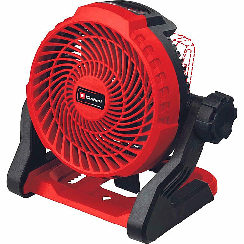 Вентилятор аккумуляторный Einhell GE-CF 18/2200 Li, 18В, PXC 180мм, 1200-2200об/мин, 1.2кг, без АКБ и ЗП