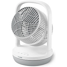 Вентилятор Philips настільний Series 2000, 22см, 24Вт, таймер, поворот 180, білий
