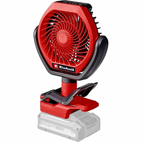 Вентилятор аккумуляторный Einhell GC-CF 18/110 Li - Solo, PXC, 18В D110мм 1500м3/ч 3 режима, 0.48кг без АКБ и ЗП
