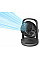 Вентилятор Philips настольный Series 3000, 22см, 27Вт, таймер, поворот 180, черный